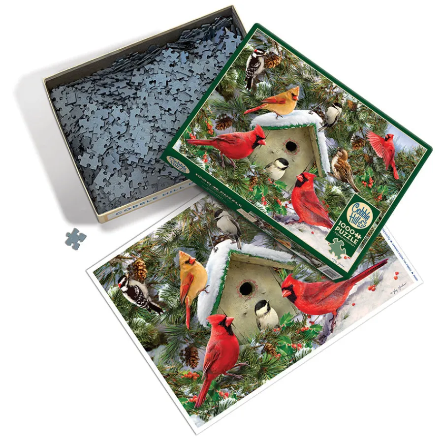 Cobble Hill Festive Feast | 1000 Piece- 1000 Piece | Mountainscape