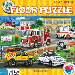 Cobble Hill First Responders (Floor 36pc)- Floor Puzzles | Townscape