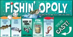 Cobble Hill Fishin' Opoly Board Game- Fishing Adventures | Game With Themes!