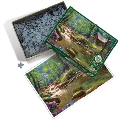 Cobble Hill Fishing Cabin | 1000 Piece- 1000 Piece | Countryscape