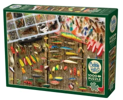 Cobble Hill Fishing Lures | 1000 Piece- 1000 Piece | Fishing Adventures