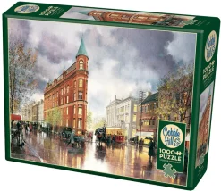 Cobble Hill Flat Iron | Discontinued 1000 Piece (Old Big Box)- 1000 Piece | Nostalgia / Vintage