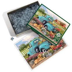 Cobble Hill Flower Truck | 1000 Piece- 1000 Piece | Countryscape