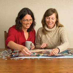 Cobble Hill Fountain on the Square | 1000 Piece- 1000 Piece | Countryscape