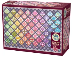 Cobble Hill Four Square Quilt Blocks | 2000 Piece- 2000 Piece | Sewing / Quilting