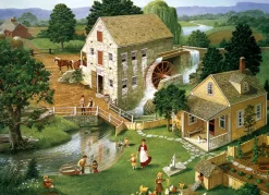 Cobble Hill Four Star Mill | 1000 Piece- 1000 Piece | Countryscape