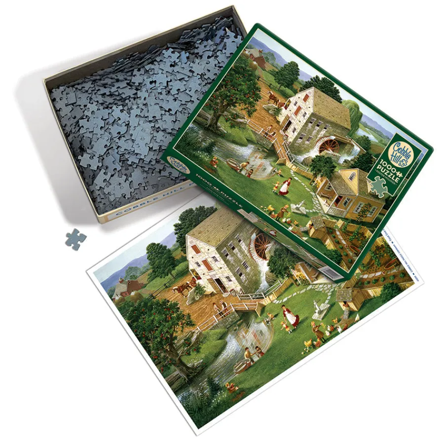 Cobble Hill Four Star Mill | 1000 Piece- 1000 Piece | Countryscape
