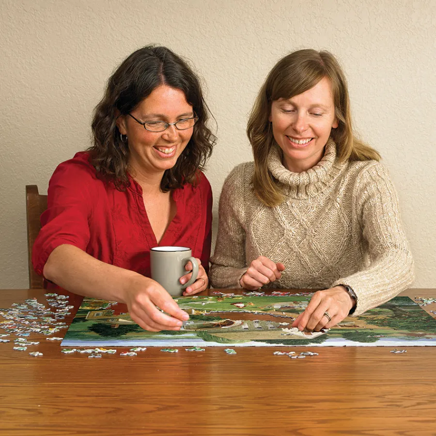 Cobble Hill Four Star Mill | 1000 Piece- 1000 Piece | Countryscape