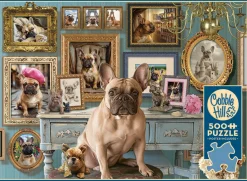 Cobble Hill Frenchie | 500 Piece- 500 Piece | Dogs