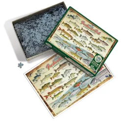 Cobble Hill Freshwater Fish of North America | 1000 Piece- 1000 Piece | Waterscape