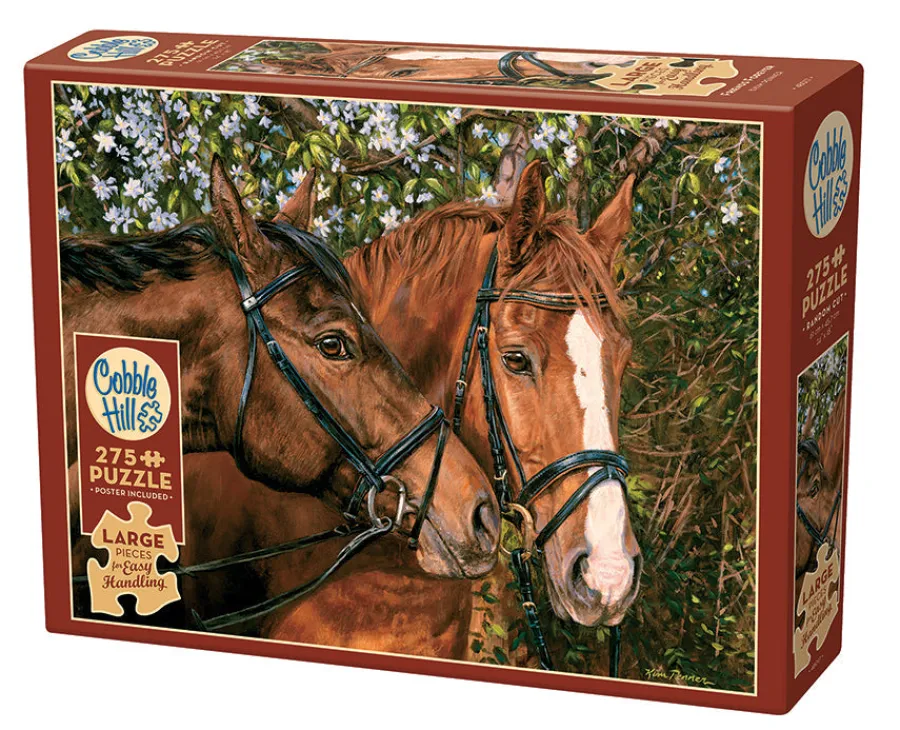 Cobble Hill Friends Forever | Easy Handling 275 Piece- Easy Handling 275 | Horses