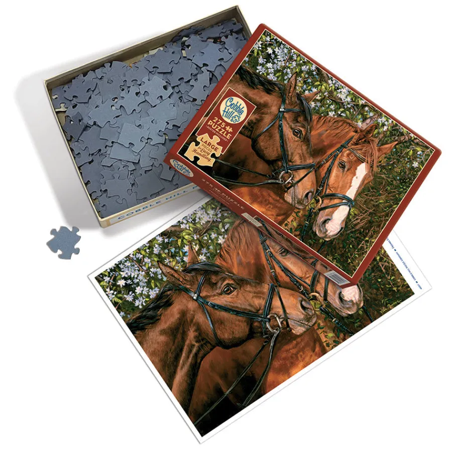 Cobble Hill Friends Forever | Easy Handling 275 Piece- Easy Handling 275 | Horses