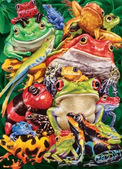 Cobble Hill Frog Business | 1000 Piece- 1000 Piece | Aquatic