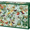Cobble Hill Fruit and Flutterbies | 1000 Piece- 1000 Piece | Flowers / Gardens