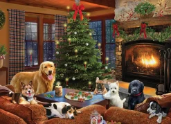 Cobble Hill Furry Festivities | 500 Piece- 500 Piece | Dogs