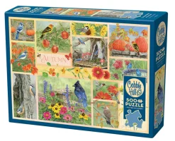 Cobble Hill Garden Birds in Autumn | 500 Piece- 500 Piece