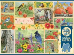 Cobble Hill Garden Birds in Autumn | 500 Piece- 500 Piece