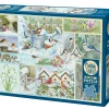 Cobble Hill Garden Birds in Winter | 500 Piece- 500 Piece | Winter