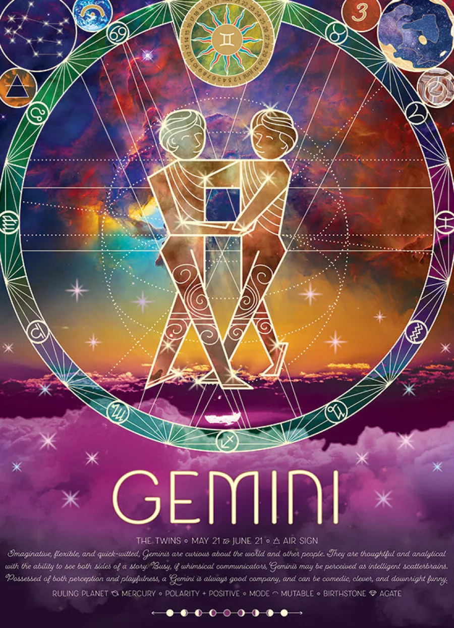 Cobble Hill Gemini | 500 Piece- 500 Piece | Zodiac