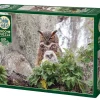 Cobble Hill Great Horned Owl | 1000 Piece- 1000 Piece | Mountainscape