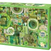 Cobble Hill Green | 1000 Piece- 1000 Piece | Collage - Busy