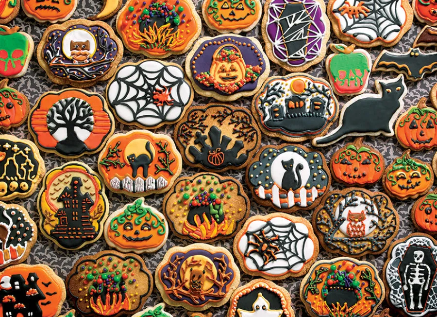 Cobble Hill Halloween Cookies | 1000 Piece- 1000 Piece | Birds