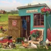 Cobble Hill Happy Hens (tray) | 35 Piece Tray- Tray Puzzles | Farm