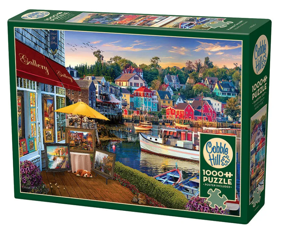 Cobble Hill Harbor Gallery | 1000 Piece- 1000 Piece | Townscape