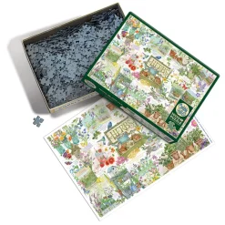 Cobble Hill Herb Garden | 1000 Piece- 1000 Piece | Birds