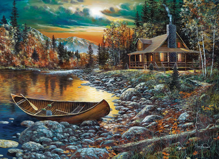 Cobble Hill High Country Retreat | 1000 Piece- 1000 Piece | Countryscape