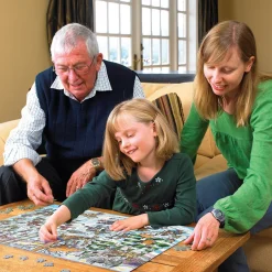 Cobble Hill Hockey Town (Family) | Family Pieces 350- Family Pieces 350 | Wildlife
