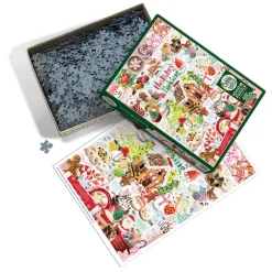 Cobble Hill Holiday Baking | 1000 Piece- 1000 Piece | No Calories Puzzles