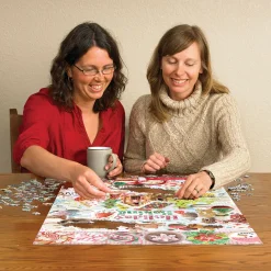 Cobble Hill Holiday Baking | 1000 Piece- 1000 Piece | No Calories Puzzles