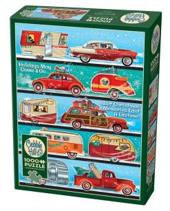 Cobble Hill Holiday Hustle | 1000 Piece- 1000 Piece | Road Adventures