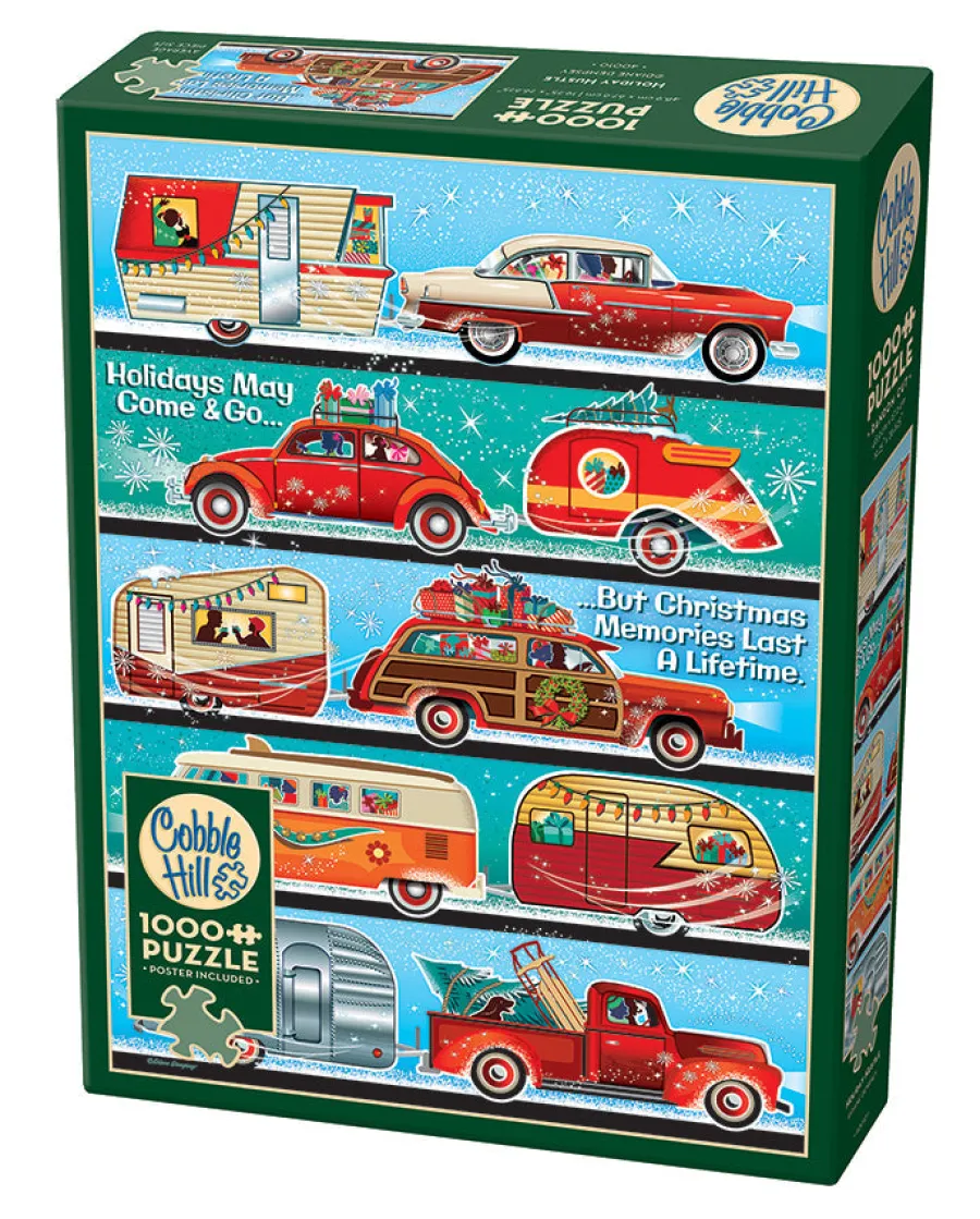 Cobble Hill Holiday Hustle | 1000 Piece- 1000 Piece | Road Adventures