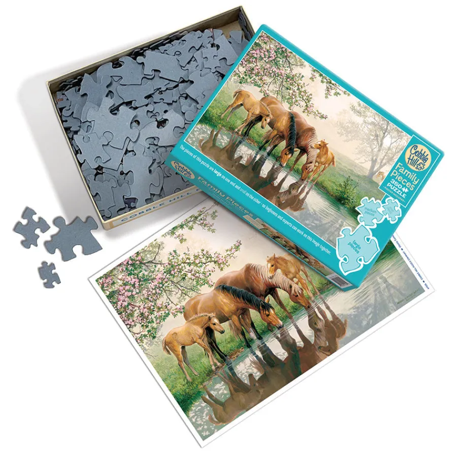 Cobble Hill Horse Family (Family) | Family Pieces 350- Family Pieces 350 | Horses