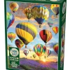 Cobble Hill Hot Air Balloons | 1000 Piece- 1000 Piece | Countryscape