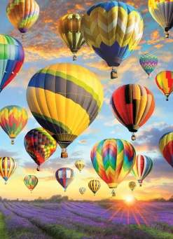 Cobble Hill Hot Air Balloons | 1000 Piece- 1000 Piece | Countryscape