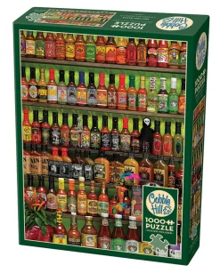 Cobble Hill Hot Hot Sauce | 1000 Piece- 1000 Piece | Collage - Variety