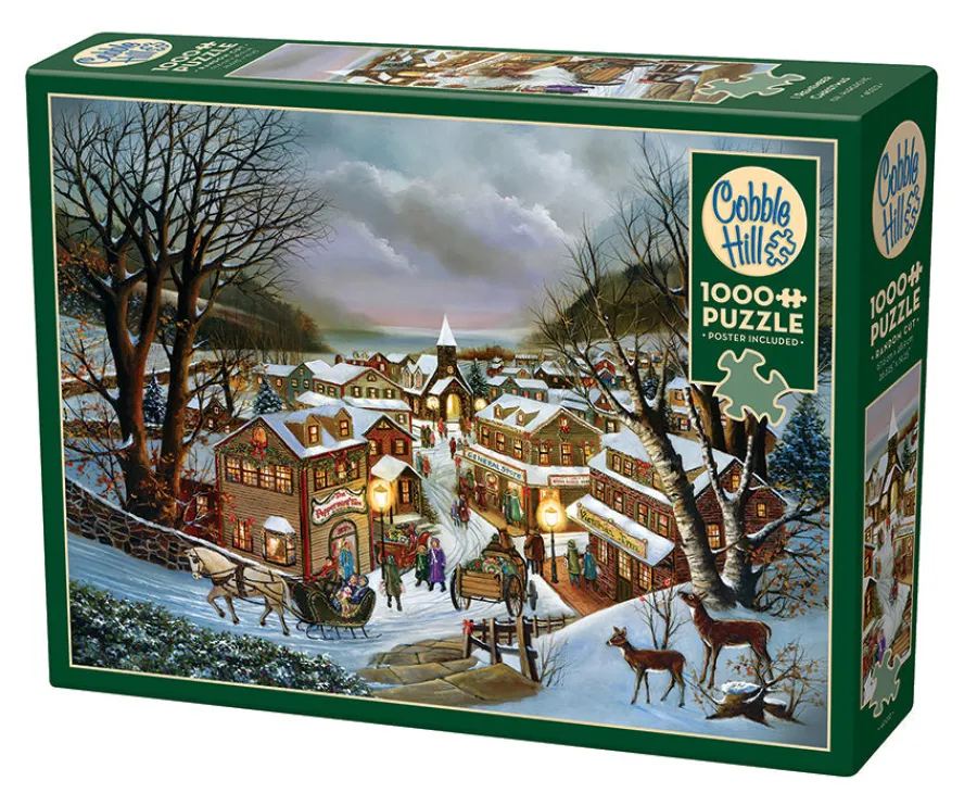 Cobble Hill I Remember Christmas | 1000 Piece- 1000 Piece | Countryscape