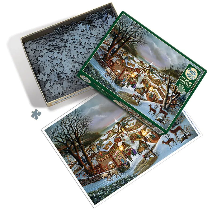 Cobble Hill I Remember Christmas | 1000 Piece- 1000 Piece | Countryscape