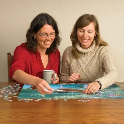 Cobble Hill Iris Cove Loons | 500 Piece- 500 Piece | Mountainscape