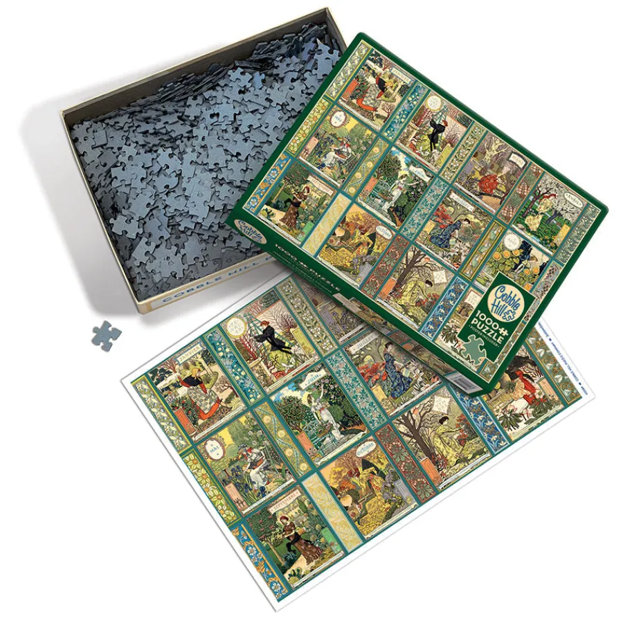 Cobble Hill Jardiniere: A Gardener's Calendar | 1000 Piece- 1000 Piece | European Escape