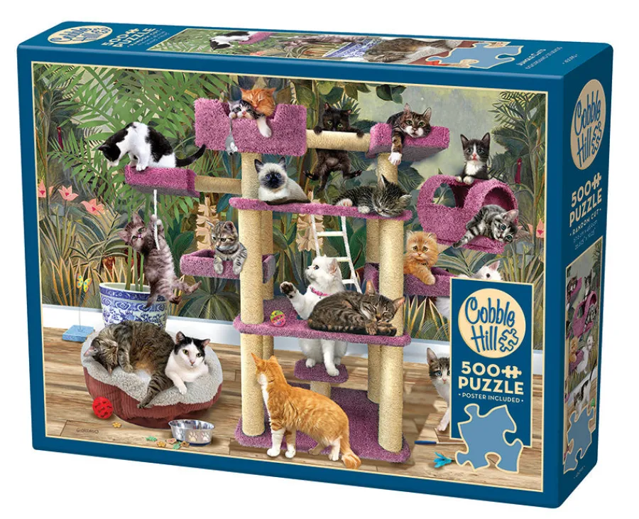 Cobble Hill Jungle Cats | 500 Piece- 500 Piece