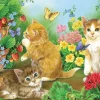 Cobble Hill Kitten Playtime (tray) | 35 Piece Tray- Tray Puzzles