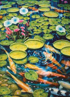 Cobble Hill Koi Pond | 1000 Piece- 1000 Piece | Waterscape