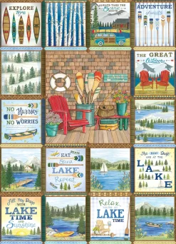Cobble Hill Lake Country | 1000 Piece- 1000 Piece | Countryscape