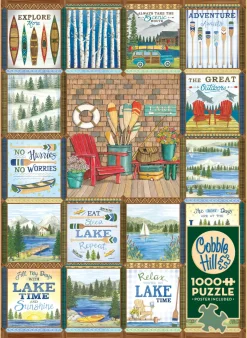 Cobble Hill Lake Country | 1000 Piece- 1000 Piece | Countryscape
