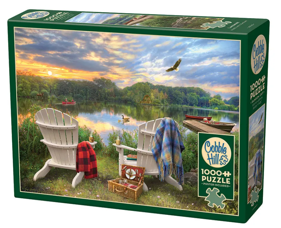 Cobble Hill Lakeshore | 1000 Piece- 1000 Piece | Waterscape
