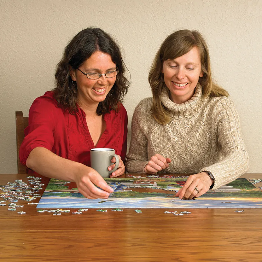 Cobble Hill Lakeshore | 1000 Piece- 1000 Piece | Waterscape